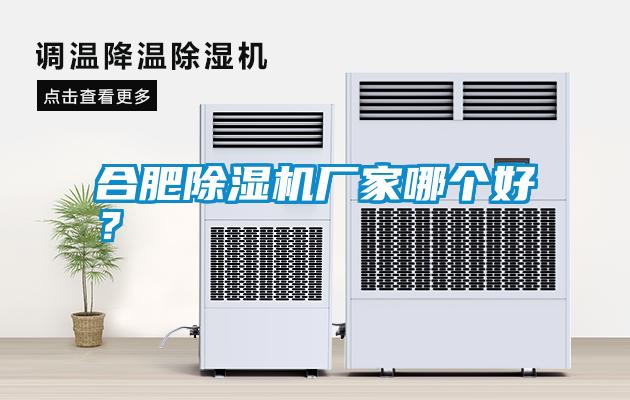合肥除濕機廠家哪個好？