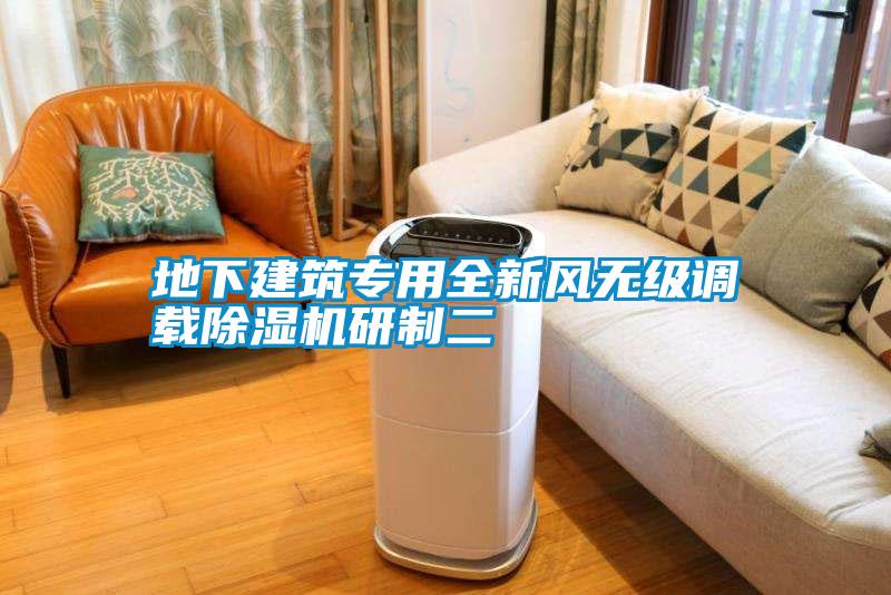 地下建筑專用全新風(fēng)無級調(diào)載除濕機(jī)研制二