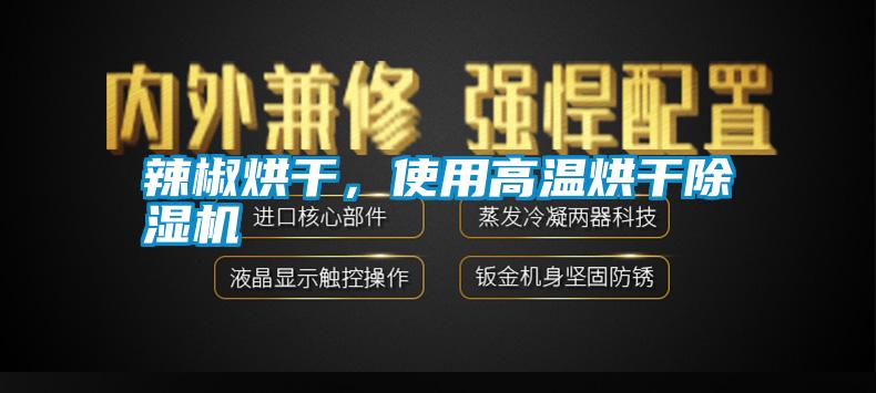辣椒烘干，使用高溫烘干除濕機(jī)
