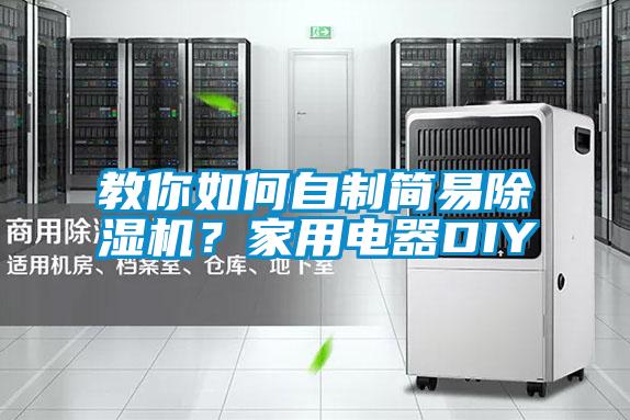 教你如何自制簡易除濕機(jī)？家用電器DIY