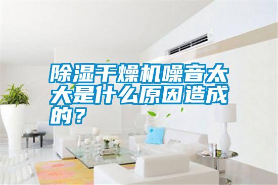 除濕干燥機噪音太大是什么原因造成的？