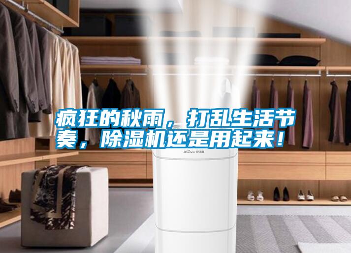 瘋狂的秋雨，打亂生活節(jié)奏，除濕機(jī)還是用起來！