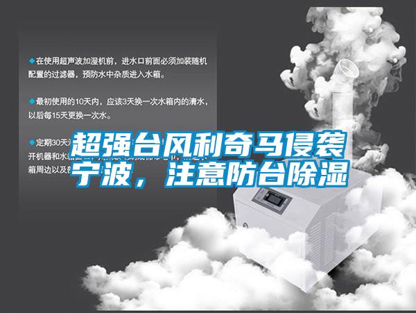 超強(qiáng)臺(tái)風(fēng)利奇馬侵襲寧波，注意防臺(tái)除濕