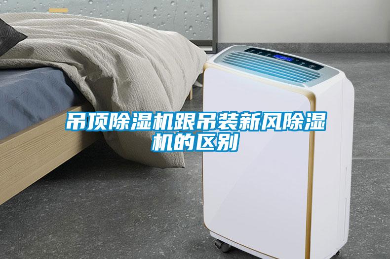 吊頂除濕機跟吊裝新風除濕機的區(qū)別