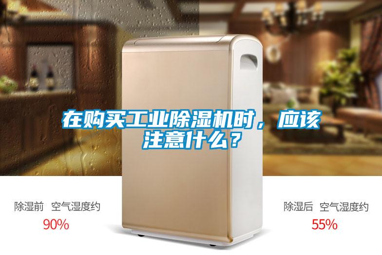 在購買工業(yè)除濕機時，應(yīng)該注意什么？
