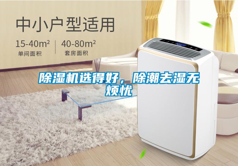 除濕機(jī)選得好，除潮去濕無煩憂
