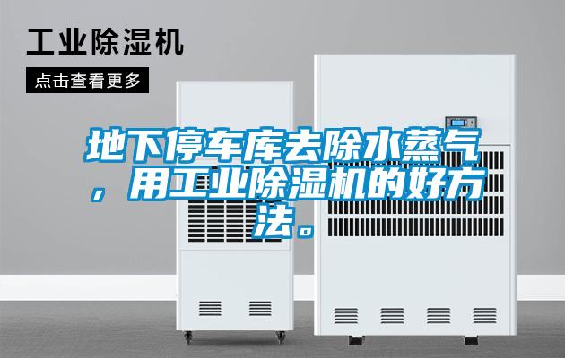 地下停車庫(kù)去除水蒸氣，用工業(yè)除濕機(jī)的好方法。