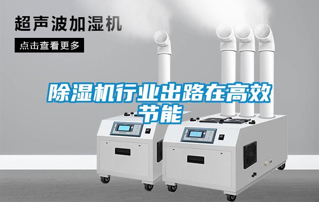 除濕機(jī)行業(yè)出路在高效節(jié)能