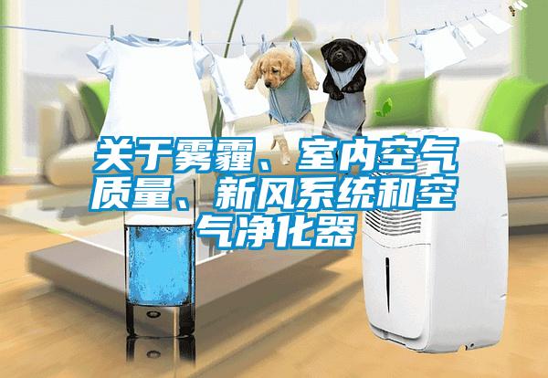 關(guān)于霧霾、室內(nèi)空氣質(zhì)量、新風(fēng)系統(tǒng)和空氣凈化器