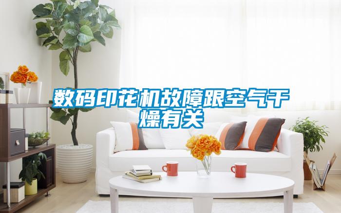 數(shù)碼印花機(jī)故障跟空氣干燥有關(guān)