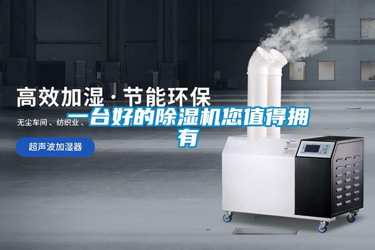 一臺好的除濕機(jī)您值得擁有
