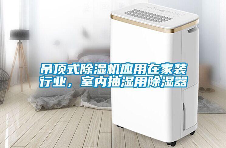 吊頂式除濕機(jī)應(yīng)用在家裝行業(yè)，室內(nèi)抽濕用除濕器