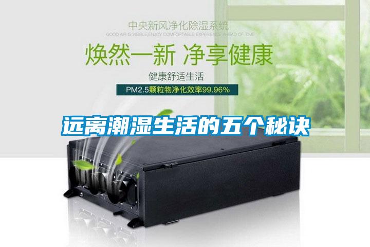 遠(yuǎn)離潮濕生活的五個秘訣