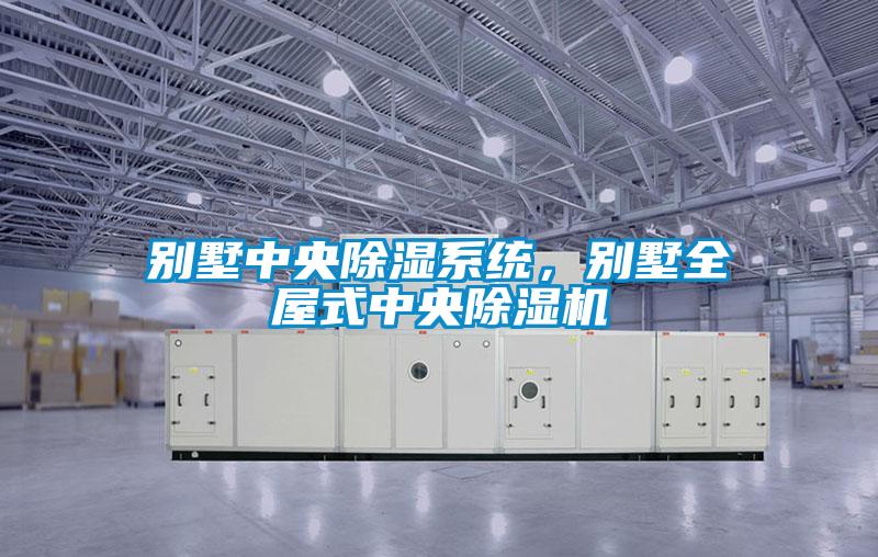 別墅中央除濕系統(tǒng)，別墅全屋式中央除濕機(jī)