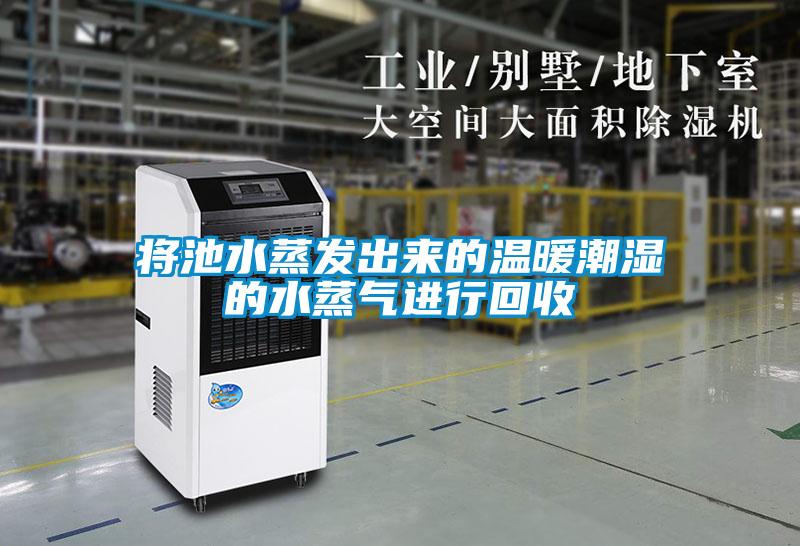 將池水蒸發(fā)出來的溫暖潮濕的水蒸氣進(jìn)行回收