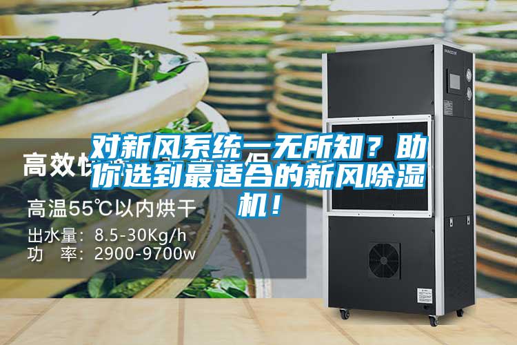 對(duì)新風(fēng)系統(tǒng)一無所知？助你選到最適合的新風(fēng)除濕機(jī)！