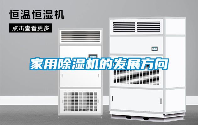 家用除濕機(jī)的發(fā)展方向