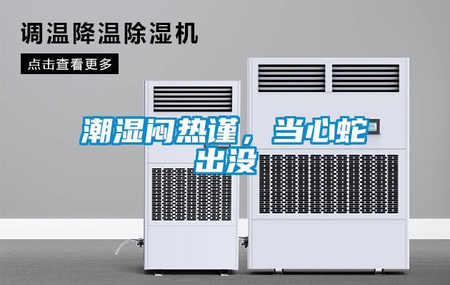 潮濕悶熱謹，當心蛇出沒