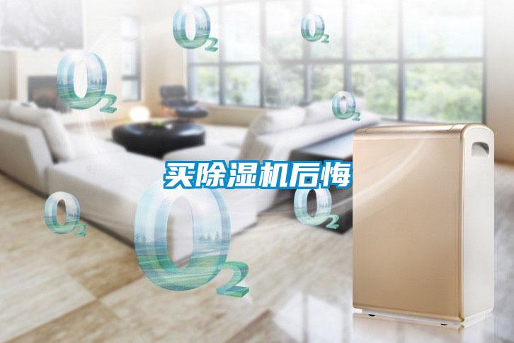 買(mǎi)除濕機(jī)后悔