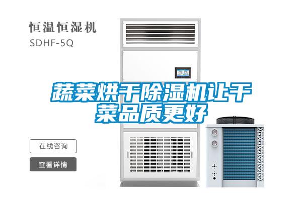 蔬菜烘干除濕機(jī)讓干菜品質(zhì)更好