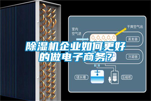 除濕機企業(yè)如何更好的做電子商務？