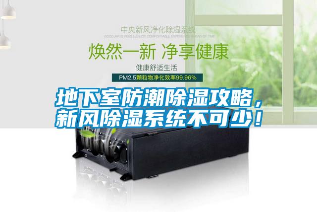 地下室防潮除濕攻略，新風(fēng)除濕系統(tǒng)不可少！