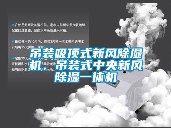 吊裝吸頂式新風(fēng)除濕機(jī)，吊裝式中央新風(fēng)除濕一體機(jī)