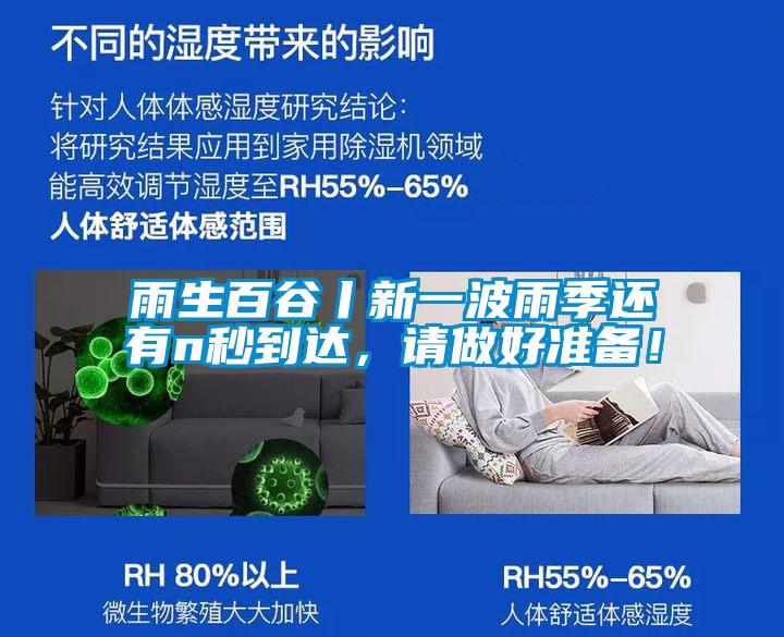 雨生百谷丨新一波雨季還有n秒到達，請做好準(zhǔn)備！