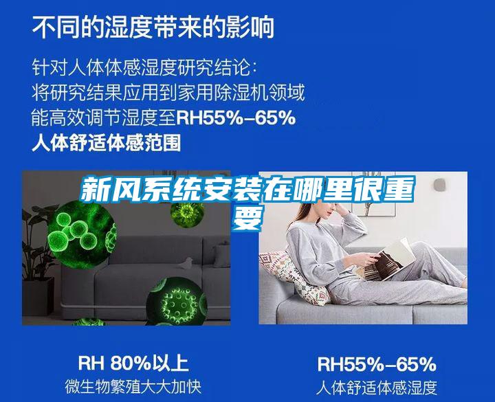 新風系統(tǒng)安裝在哪里很重要