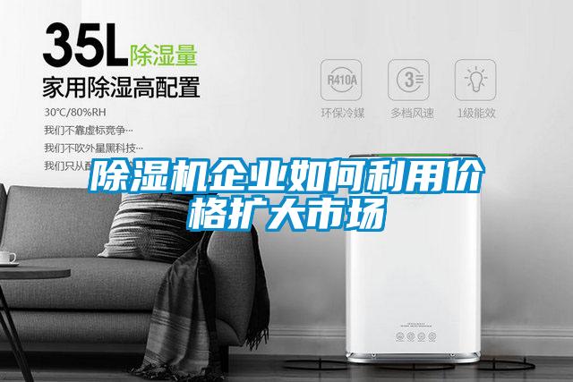 除濕機(jī)企業(yè)如何利用價(jià)格擴(kuò)大市場(chǎng)