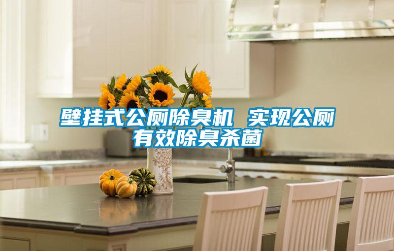壁掛式公廁除臭機(jī) 實現(xiàn)公廁有效除臭殺菌