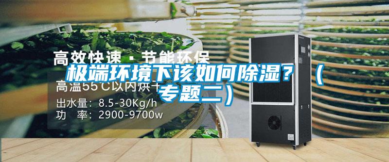 極端環(huán)境下該如何除濕？（專題二）