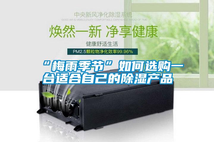 “梅雨季節(jié)”如何選購(gòu)一臺(tái)適合自己的除濕產(chǎn)品