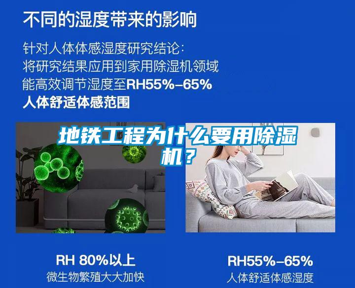地鐵工程為什么要用除濕機？