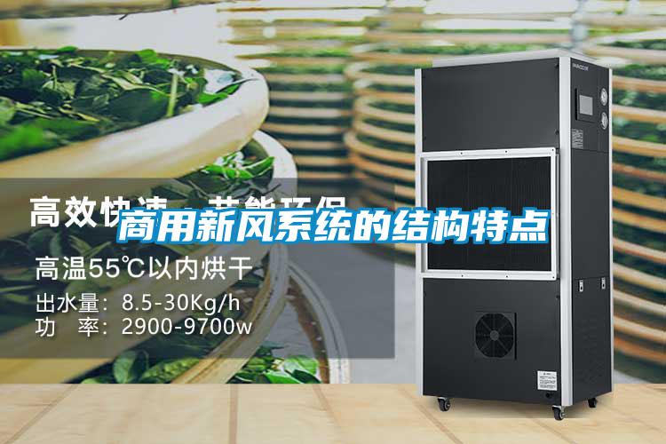 商用新風系統(tǒng)的結(jié)構(gòu)特點