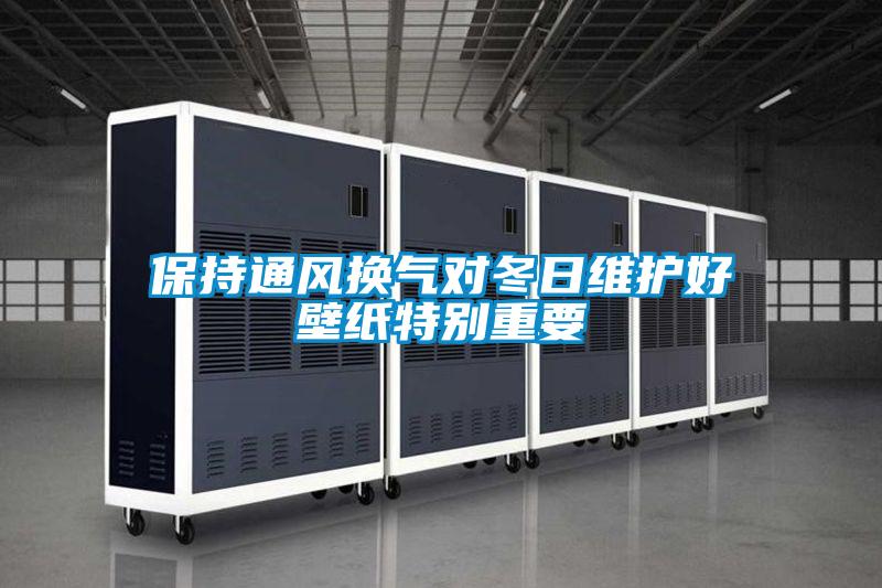 保持通風(fēng)換氣對冬日維護(hù)好壁紙?zhí)貏e重要