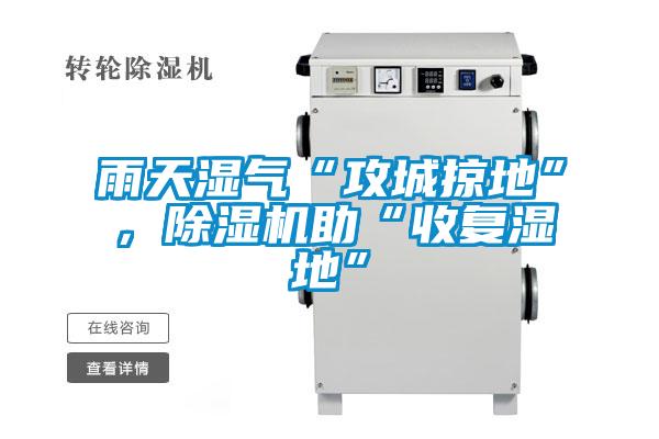 雨天濕氣“攻城掠地”，除濕機(jī)助“收復(fù)濕地”