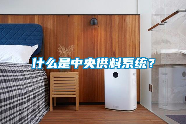 什么是中央供料系統(tǒng)？