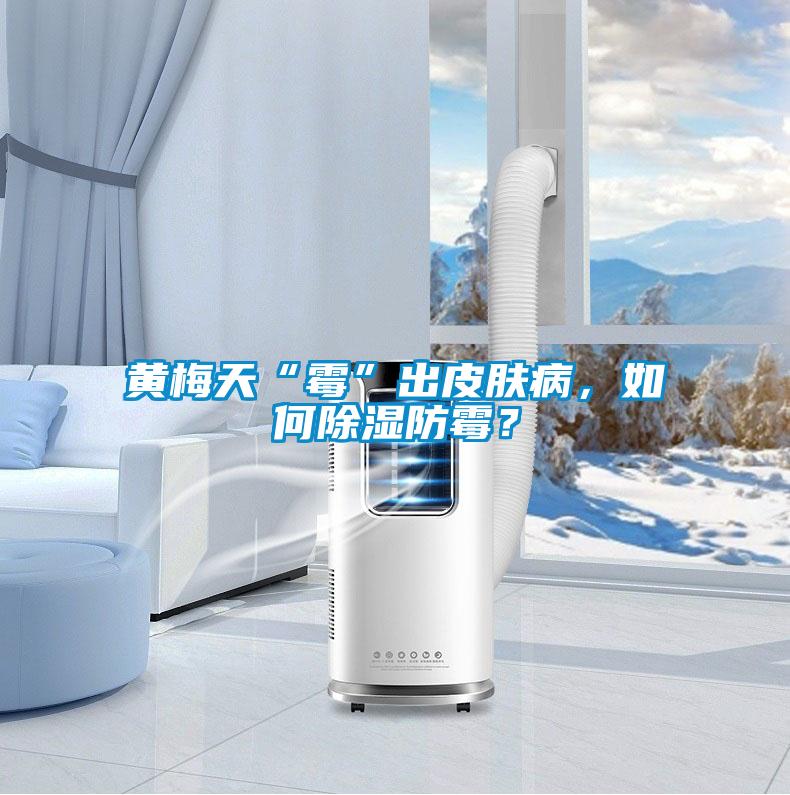黃梅天“霉”出皮膚病，如何除濕防霉？