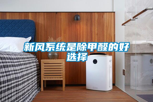 新風系統(tǒng)是除甲醛的好選擇