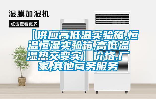 【供應(yīng)高低溫實驗箱,恒溫恒濕實驗箱,高低溫濕熱交變實】價格,廠家,其他商務(wù)服務(wù)