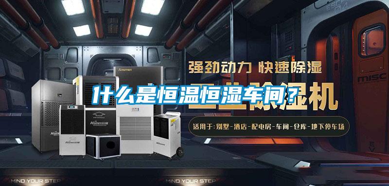 什么是恒溫恒濕車間？