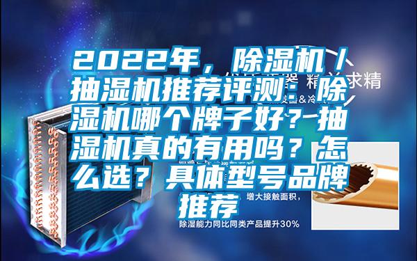 2022年，除濕機(jī)／抽濕機(jī)推薦評測：除濕機(jī)哪個(gè)牌子好？抽濕機(jī)真的有用嗎？怎么選？具體型號品牌推薦