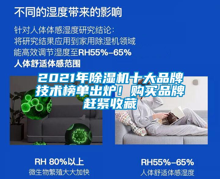 2021年除濕機十大品牌技術(shù)榜單出爐！購買品牌趕緊收藏