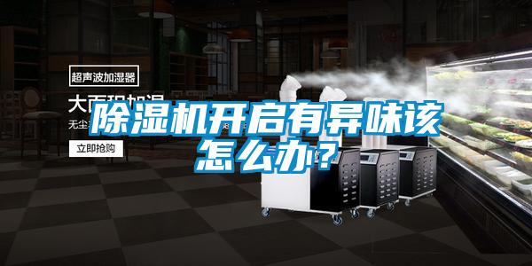 除濕機開啟有異味該怎么辦？
