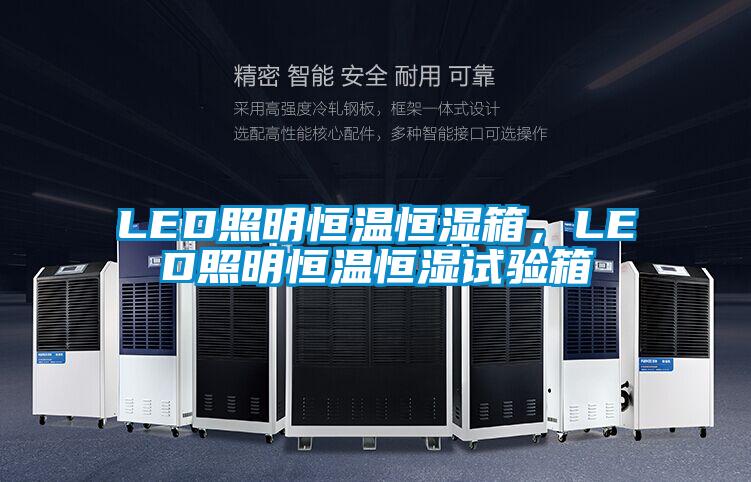 LED照明恒溫恒濕箱，LED照明恒溫恒濕試驗(yàn)箱