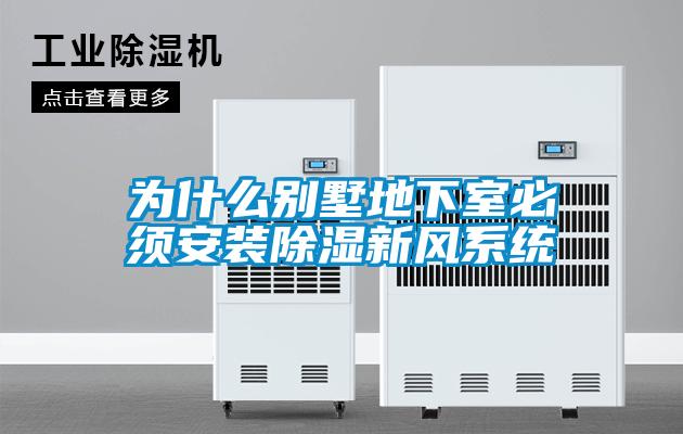 為什么別墅地下室必須安裝除濕新風系統(tǒng)