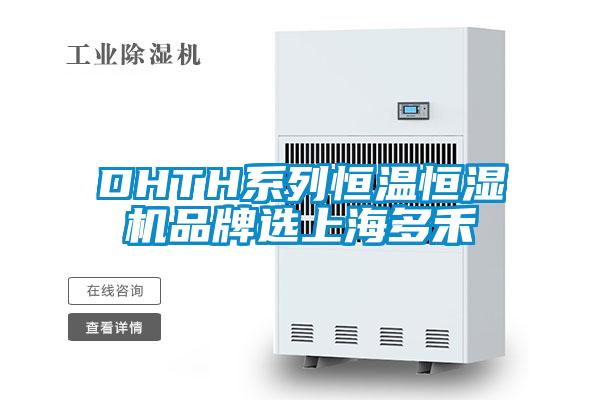 DHTH系列恒溫恒濕機(jī)品牌選上海多禾
