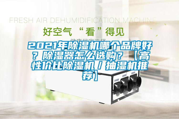 2021年除濕機哪個品牌好？除濕器怎么選購？【高性價比除濕機／抽濕機推薦】