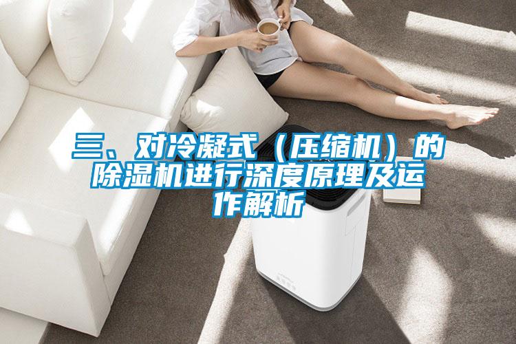 三、對(duì)冷凝式（壓縮機(jī)）的除濕機(jī)進(jìn)行深度原理及運(yùn)作解析
